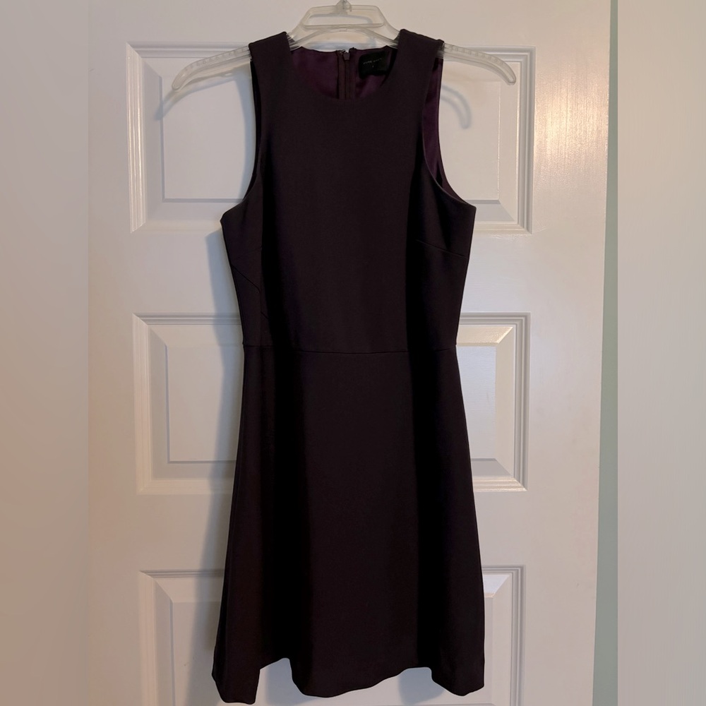 Pure Navy A-Line Dress